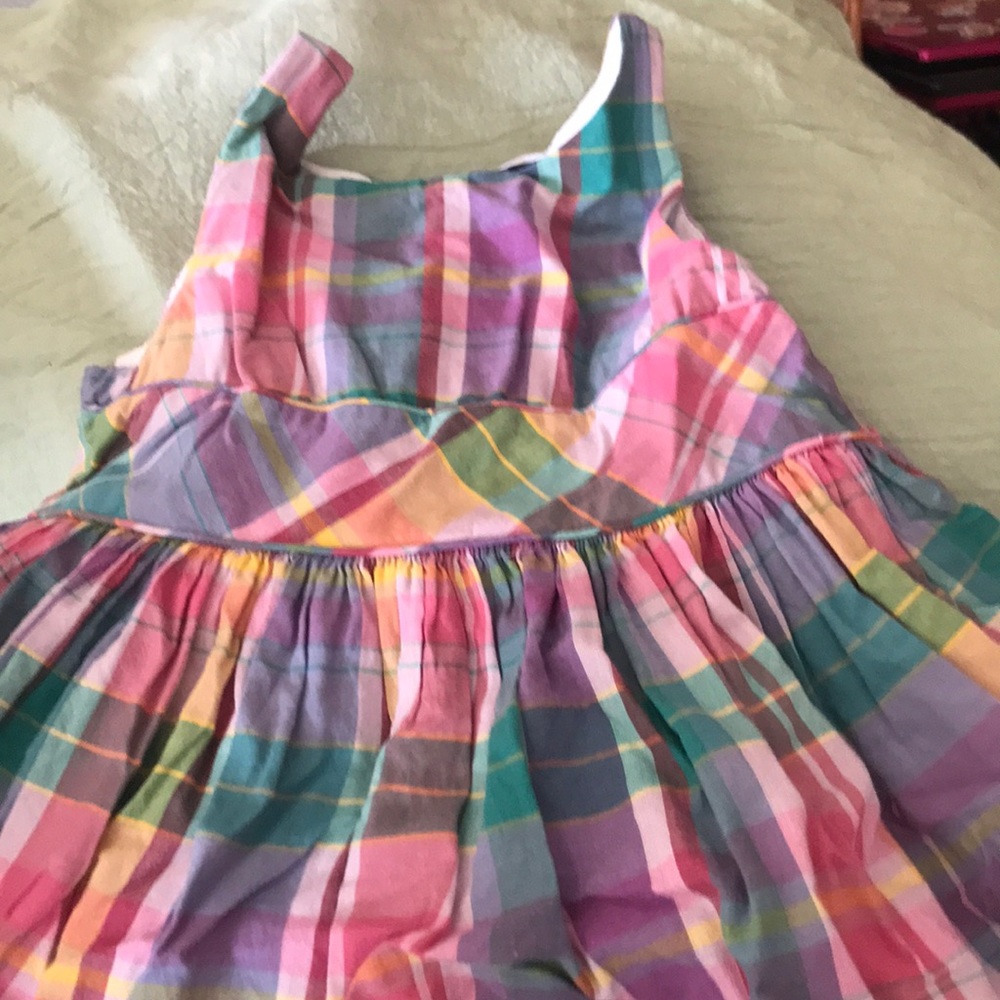 Polo plaid dress
